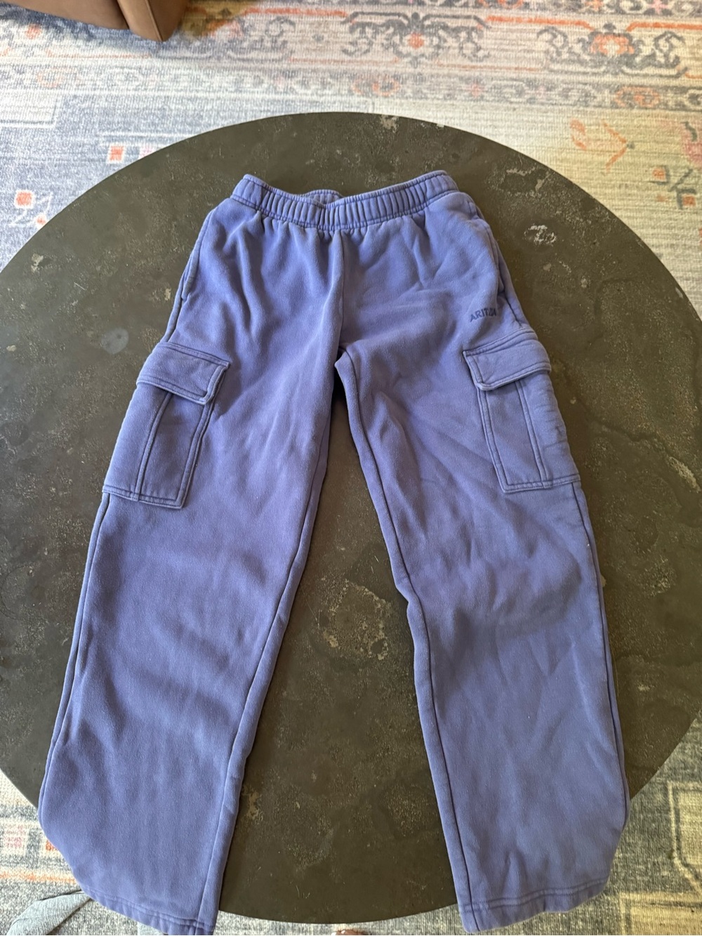 Aritzia Cozy Fleece Sweatpants in Lavender